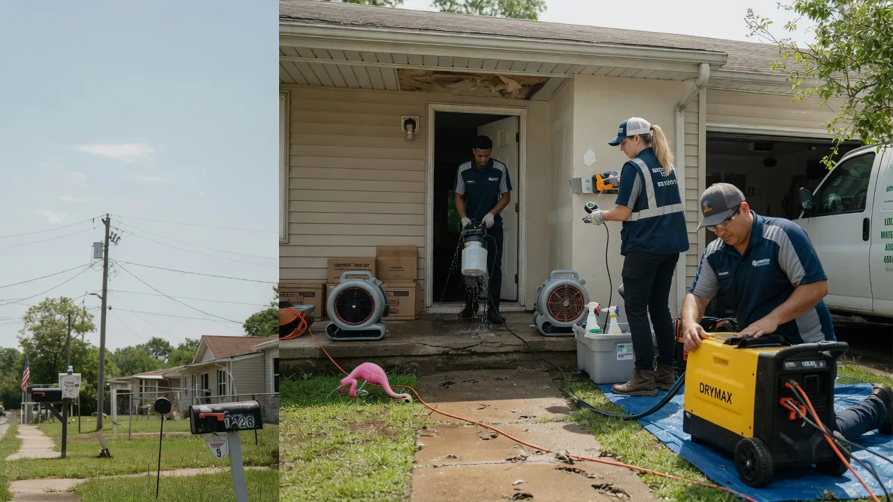 Storm Damage Water Removal in Nicholasville, KY near me